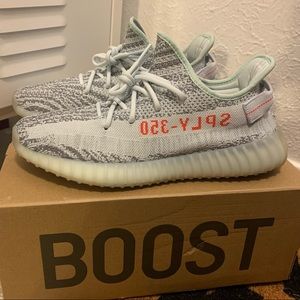 Yeezy Boost 350 v2 Blue Tint, Size 10.5, Worn in excellent condition